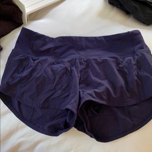 Navy blue lulu shorts